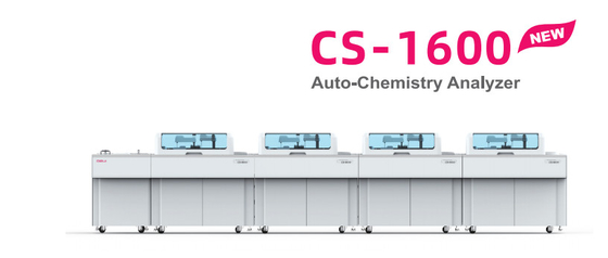 Progettazione modulare CS-1600 dell'analizzatore completamente automatico medico di biochimica 1600 t/h