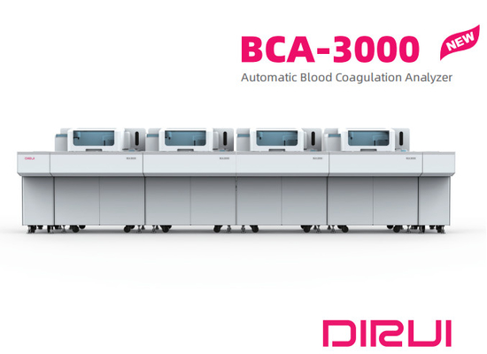 L'analizzatore automatico di coagulazione del sangue tenuto in mano ha personalizzato BCA-3000