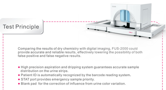 Macchina dell'analizzatore dell'urina del CE gli strumenti analitici clinici di 120 t/h