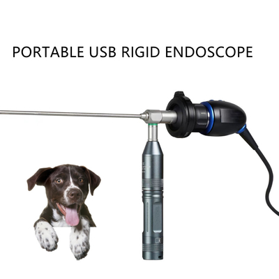 Trattamento rigido portatile di emergenza del paziente esterno dell'ospedale animale dell'endoscopio MT-HE02 di USB