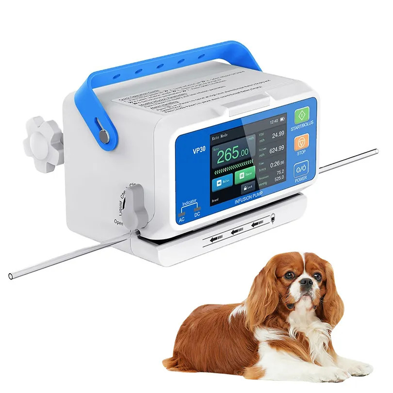 Tensione clinica 240V degli strumenti dell'animale della pompa per infusione del veterinario Vp30